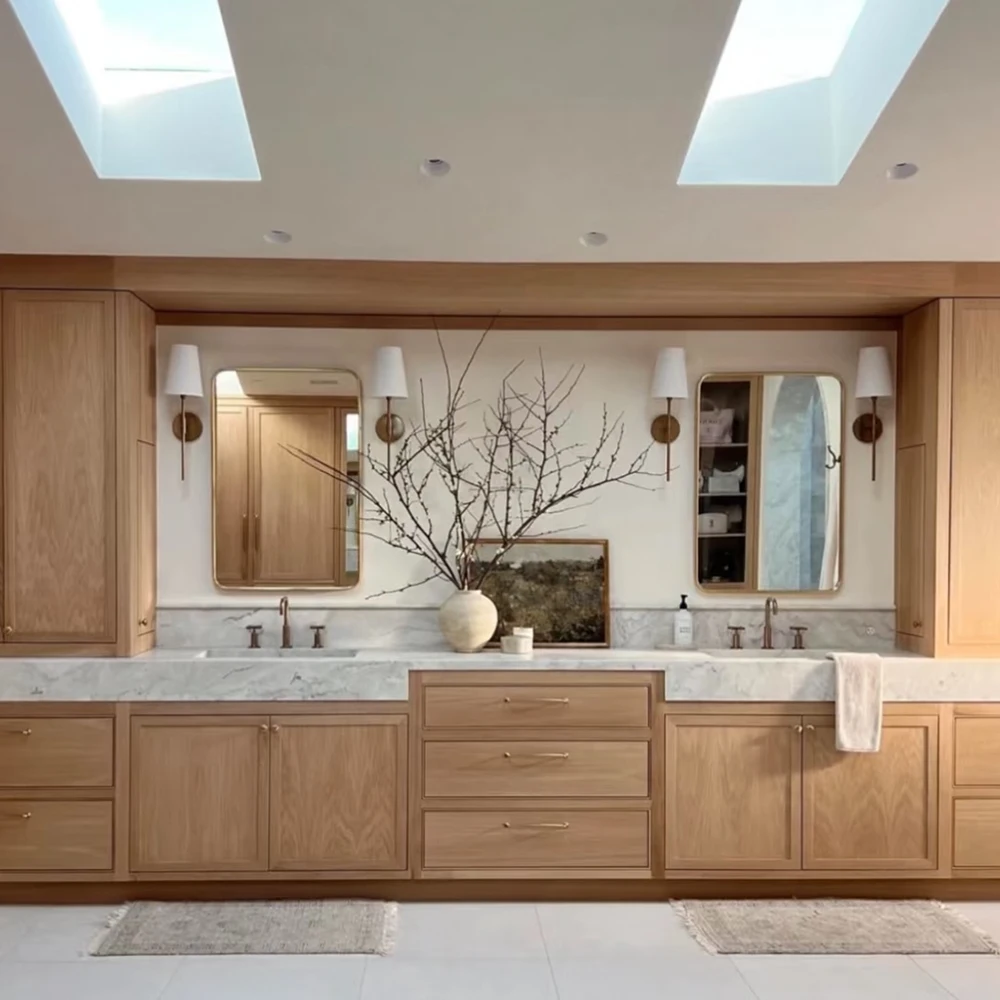 Modern Bathroom Cabinets Vanity Furniture Waterproof Plywood