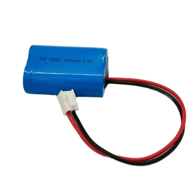 IFR18500 1000mAh 6.4V Lithium Iron Phosphate Battery Pack