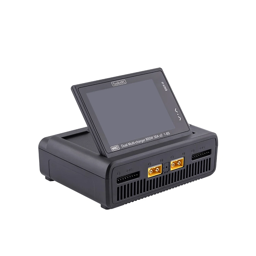 ToolkitRC M8D 1600W 50A DC Balance Touch Screen Charger 65W Fast
