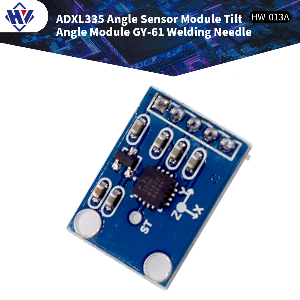 ADXL335 angle sensor module tilt angle GY 61 welding pin header three