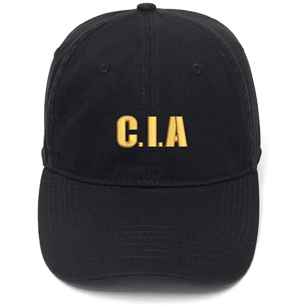 

Lyprerazy Мужская бейсболка для CIA центрального интеллектуального агентства вышитая шляпа хлопковая вышитая Повседневная Бейсболка