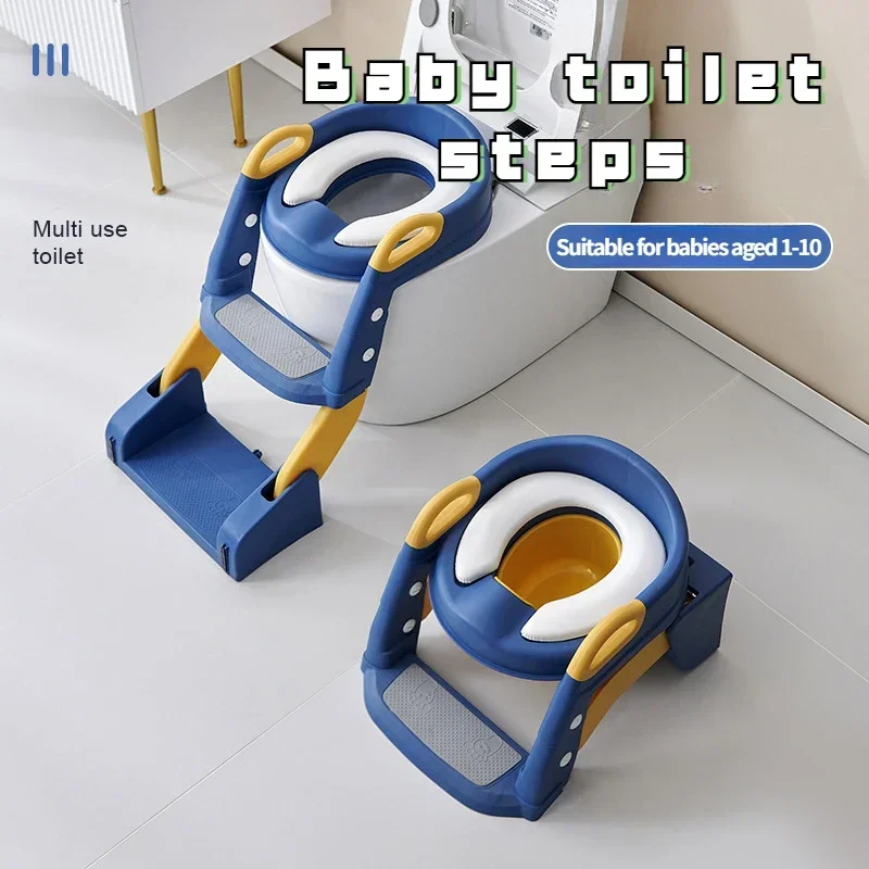 Toilet Step Stool Children Toilet Seat Baby Toilet Folding Rack Step Stool Stair Style