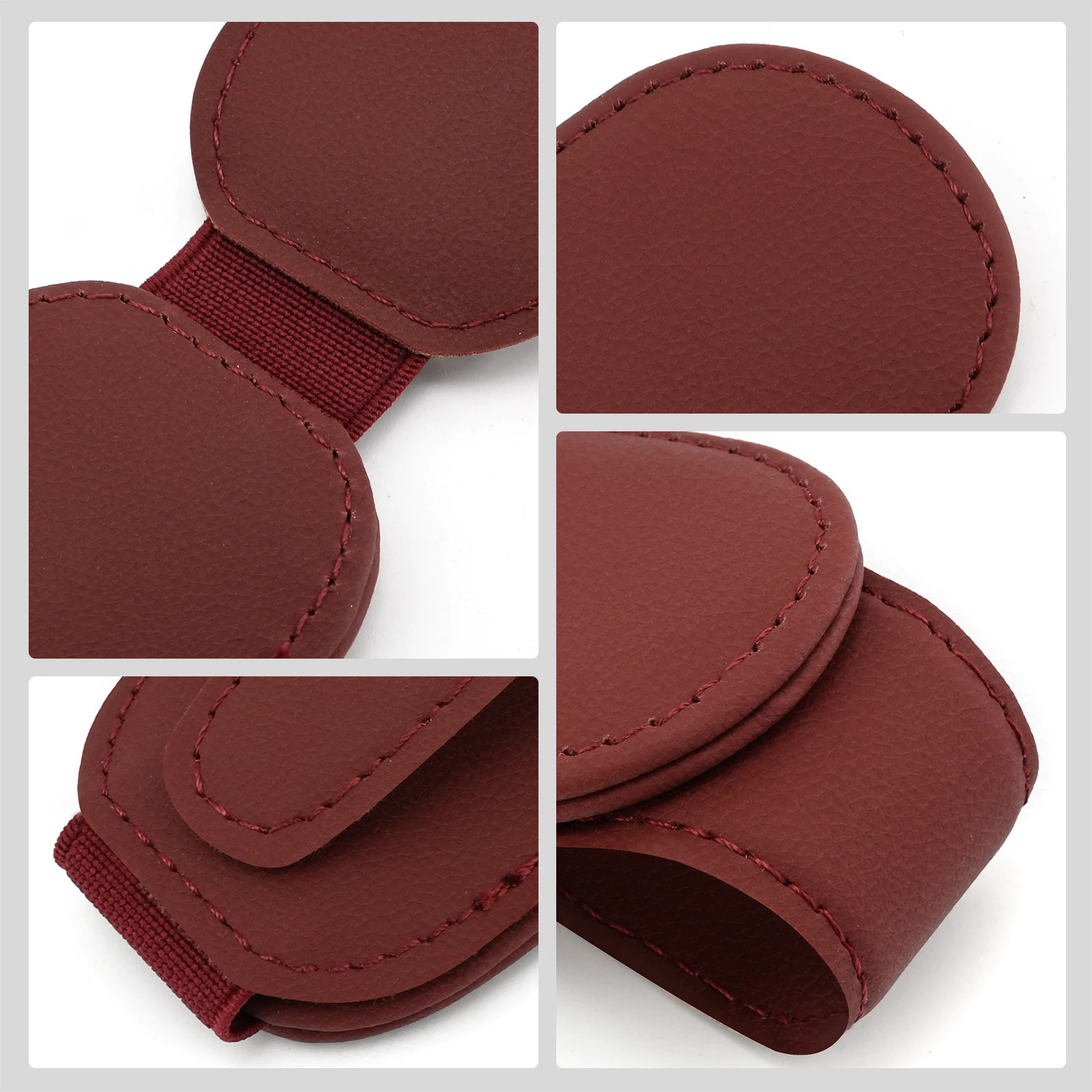 Sunglasses Holder Universal Car Auto Sun Visor Glasses Box Sunglasses Clip Card Ticket Holder Stand Fastener Pen Case Eyeglasses Car Accessories
