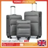 British Traveller Suitcase Lightweight Durable Check in Hold Luggage with TSA Lock and 4 Spinner Wheels