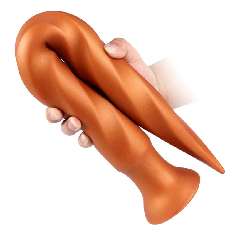Realistic Long Anal Dildo Buttplug For Men And Women_voghion.com