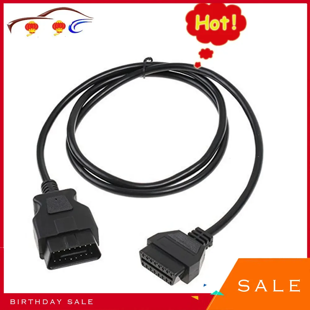 Automobile Obd2 Extended Line 16pin / Needles Yes Mother Connect Transfer Line 1.5m 16 Core Full Electricity