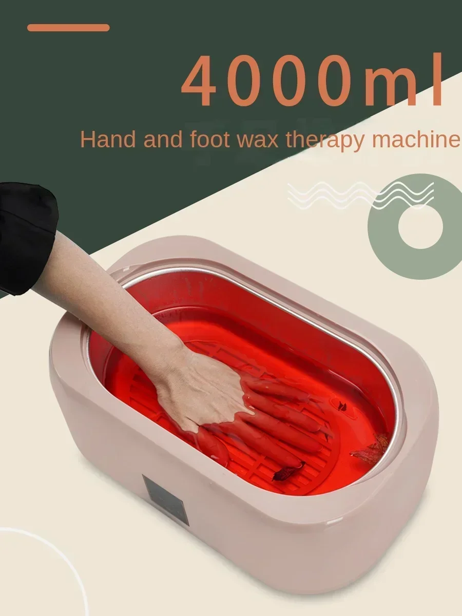 beauty salon hand wax machine 4000ml hand wax therapy machine film honey heater household melting 220V
