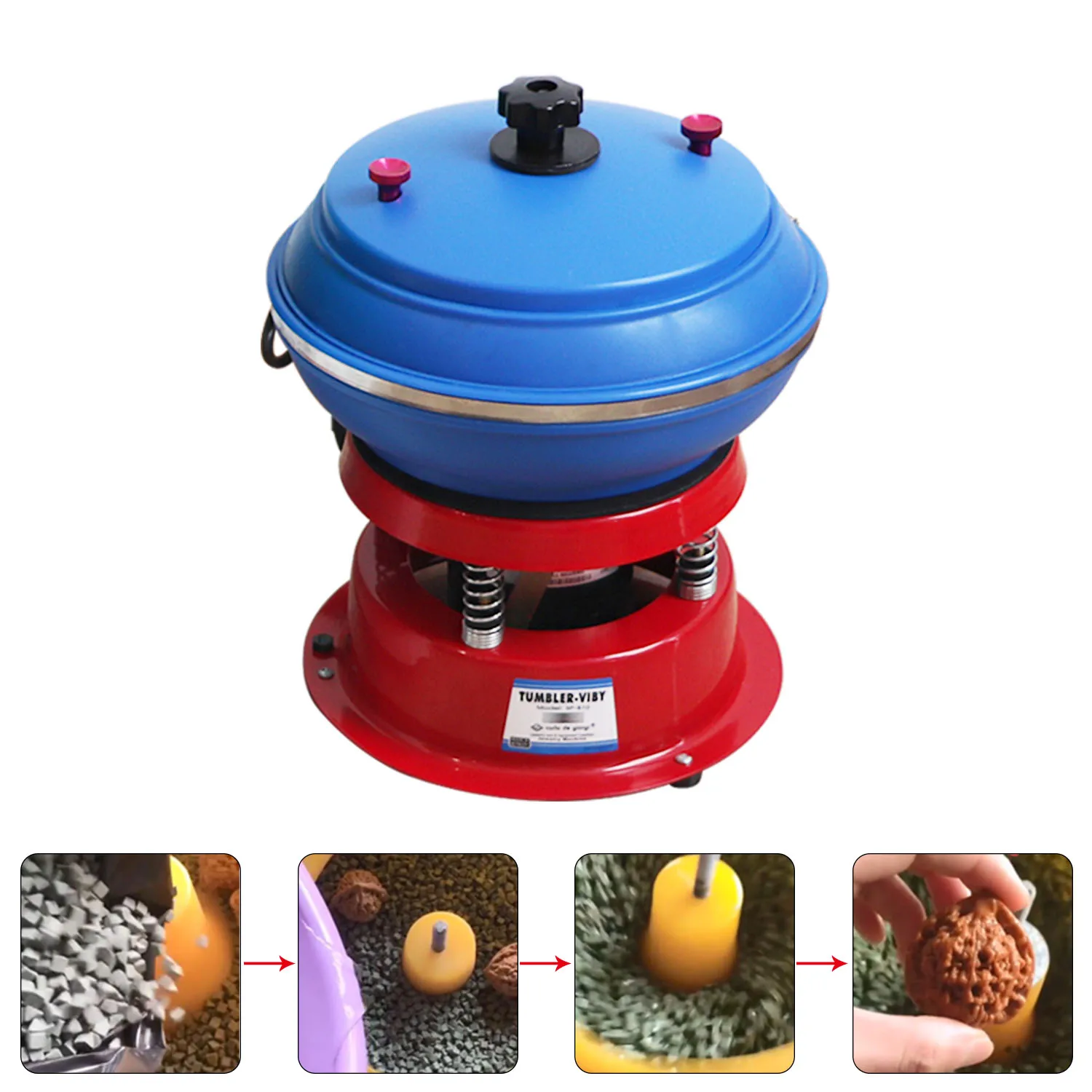 Most Wants Gift Stone Tumbling Rotary Jewelry Tumbler Polishing Machine -  Instrument Parts & Accessories - AliExpress