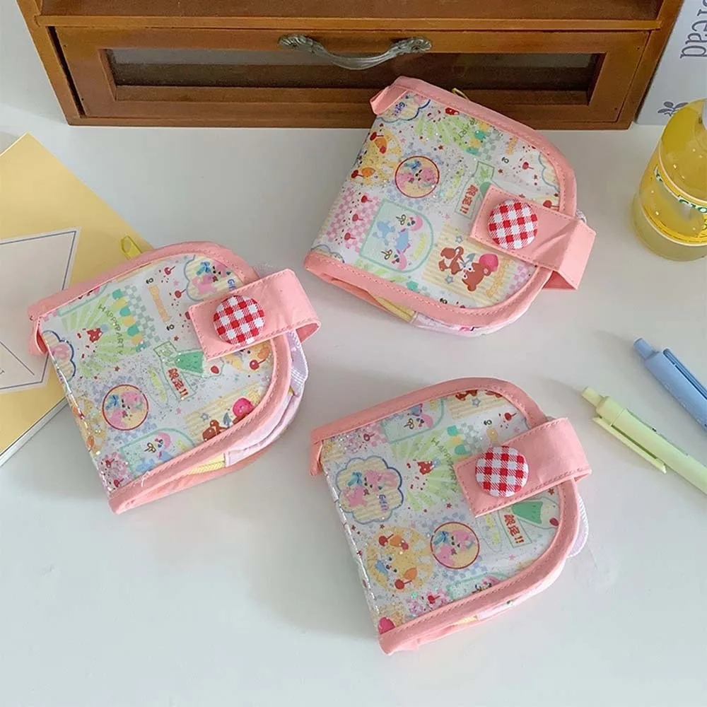 Cartoon-Tier Dopamin Geldbörse PVC Große Kapazität Kleine Make-up Lippenstift-Tasche Kartenhalter Spritzwasserfest – Detail 7