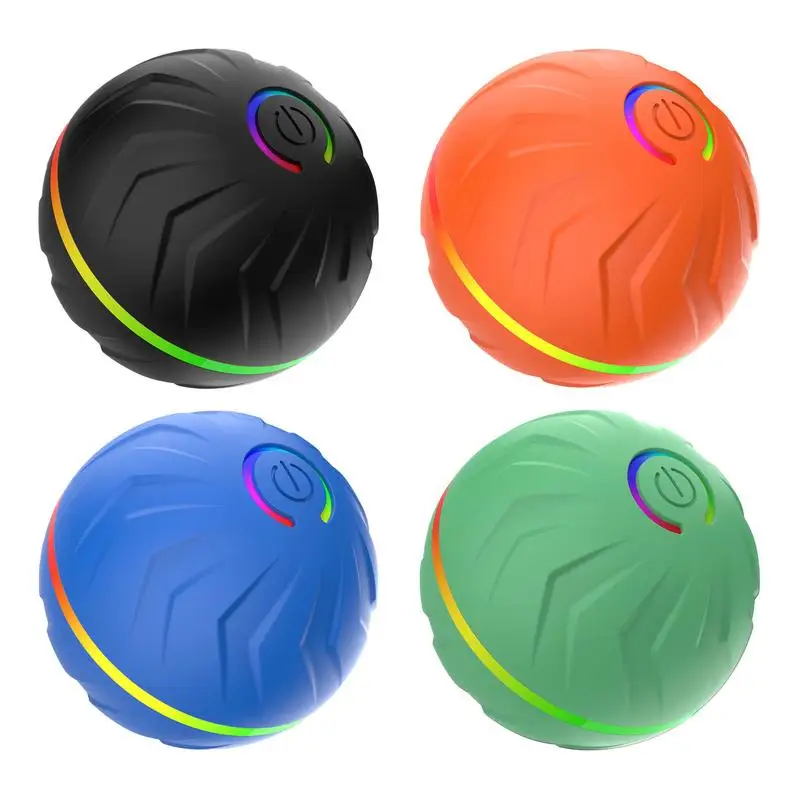 

USB Cat Dog Toys Automatic Rolling Magic Ball Electronic Interactive Cat Interactive Ball Smart Cat Toy Indoor Cat Accessories