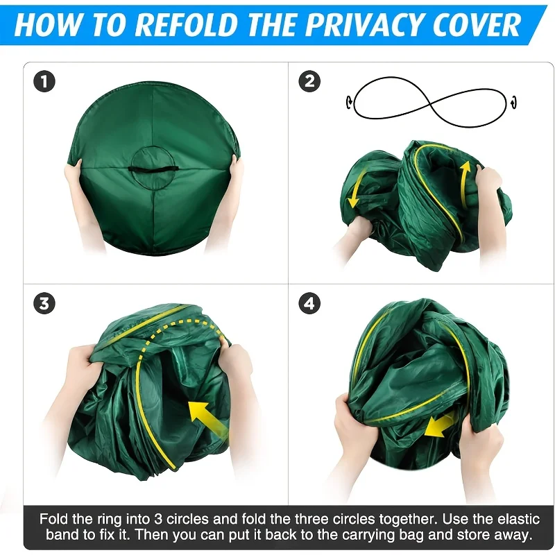 Portable Privacy Toilet Tent 6