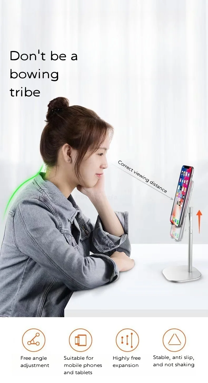 متعددة الوظائف قابل للسحب حامل هاتف المحمول للبث ا...