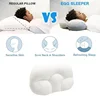 All-round Sleep Pillow Egg Sleeper Memory Foam Soft Orthopedic Neck Pillow Pain Release 3D Neck Micro Airball Pillow Deep Sleep 2