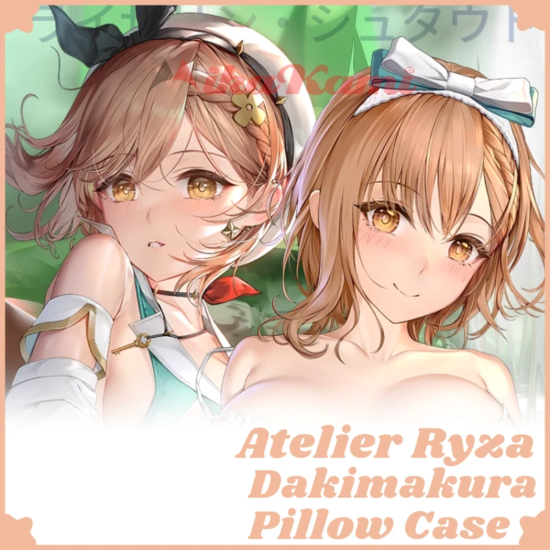 

Atelier Ryza Dakimakura Azur Lane Full Body Pillowcase Pillow Case Sexy Hugging Cushion Cover Pillow Case Home Bedding Decor