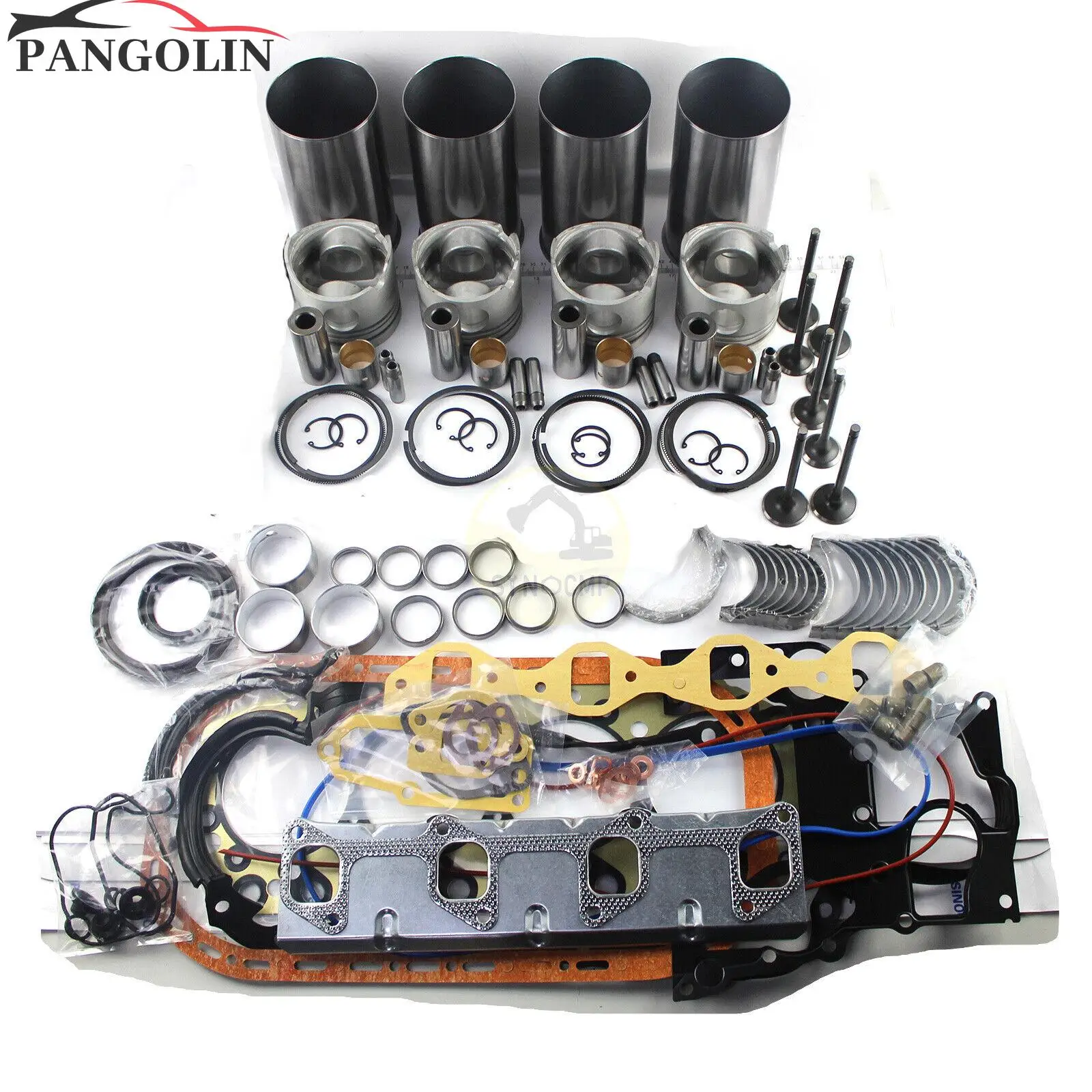 Engine Overhaul Rebuild Kit for Isuzu 4JB1 2.8L Nonturbo Engine