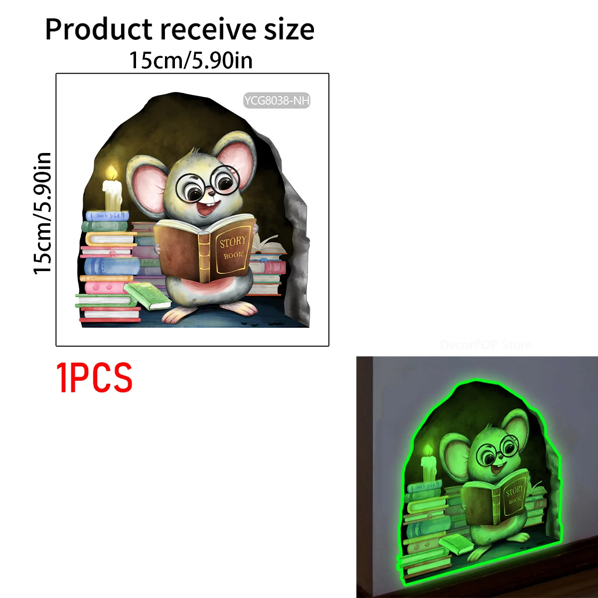 A Luminous 1PCS