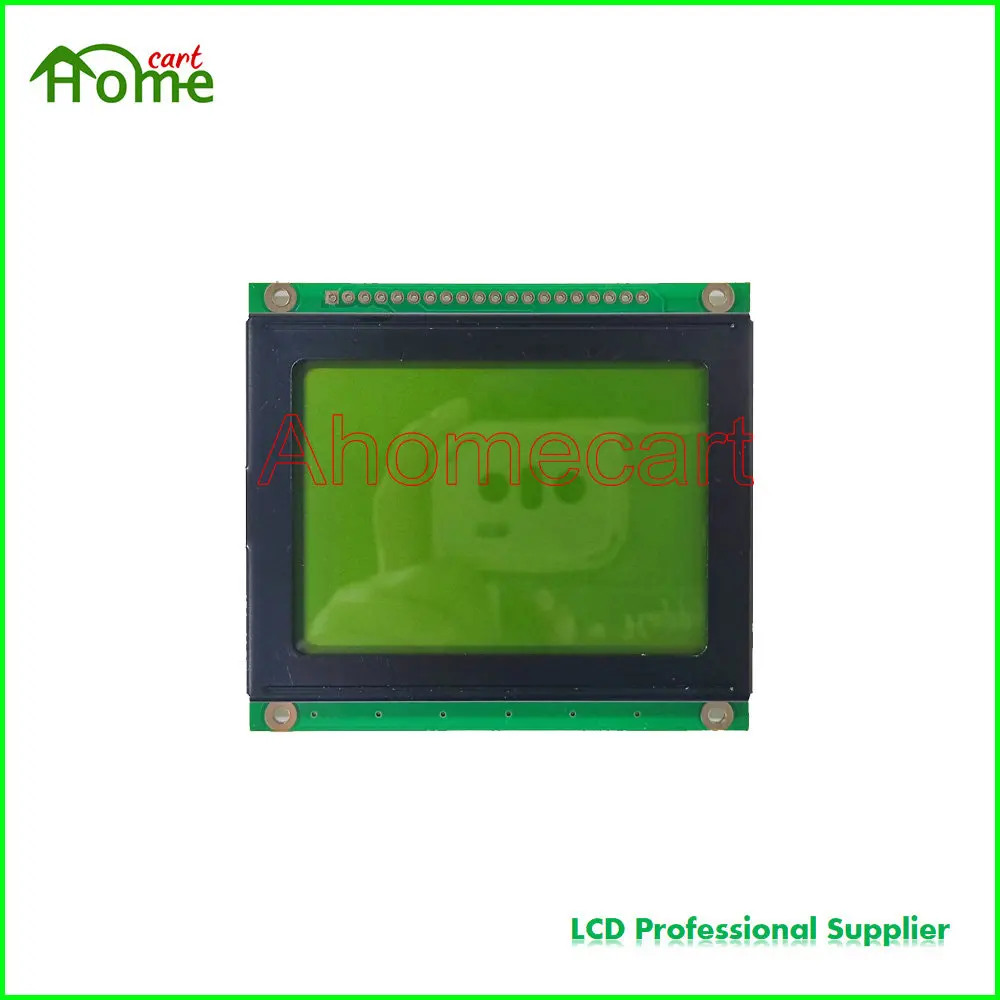 LCM12864CD 12864CD 128*64 LCD Screen 78*70mm KS0108B Or EQU IC Control 5V LED Backlight Replace EDT EW13B10 Etc 2pcs/Lot