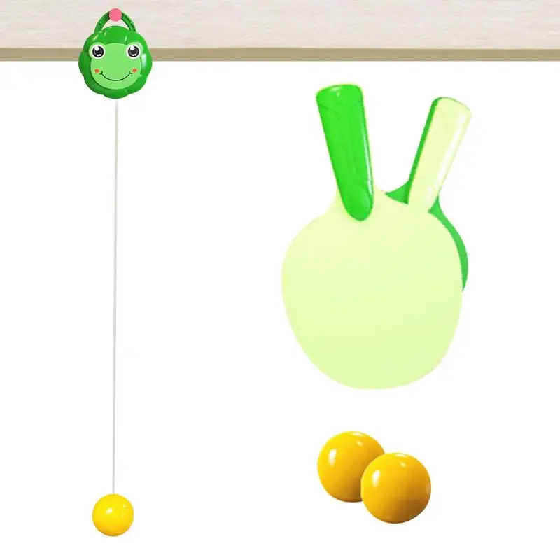 

Table Tennis Trainer Kids Hang Pingpong Balls Training Sparring Device Portable Table Tennis Exerciser Hang Pingpong Balls