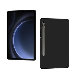 Black Silicone TPU Protective Shell Back Cover - Tab S9 11 (Black)