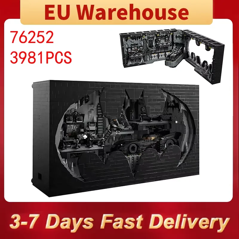 Batcave Shadow Box z klocków z EU za $100.82 / ~379zł