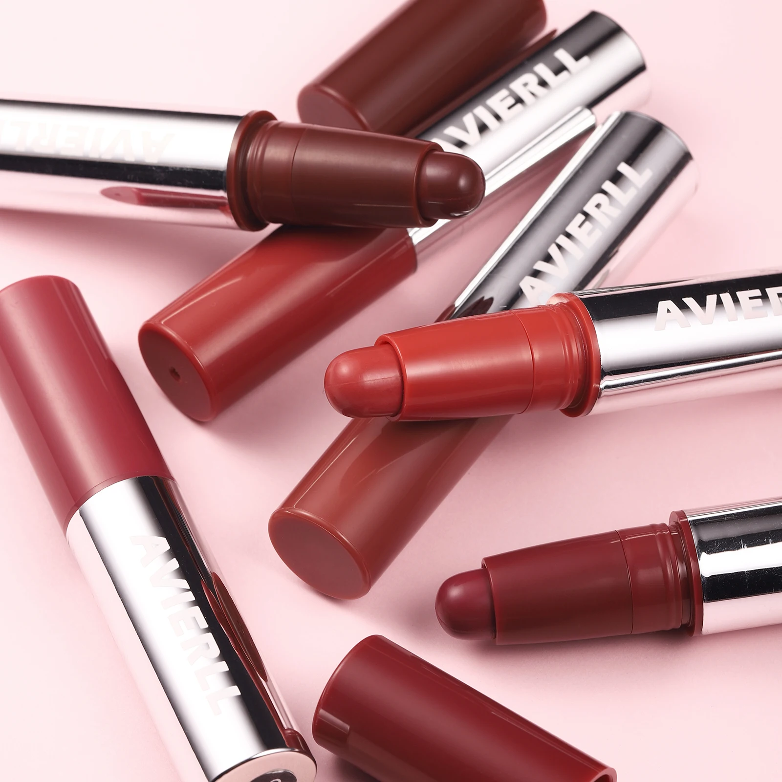 Smooth Matte Lipstick Long-lasting Moisturising Lip Glaze Pen_voghion.com