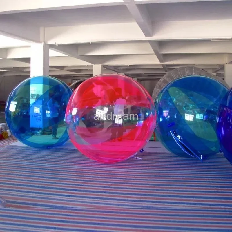 2m 0.8MM PVC Inflatable Water Walking Ball,Zorb Water Ball,roller ball for Swimming Pool Water Dance Balloon Game 2