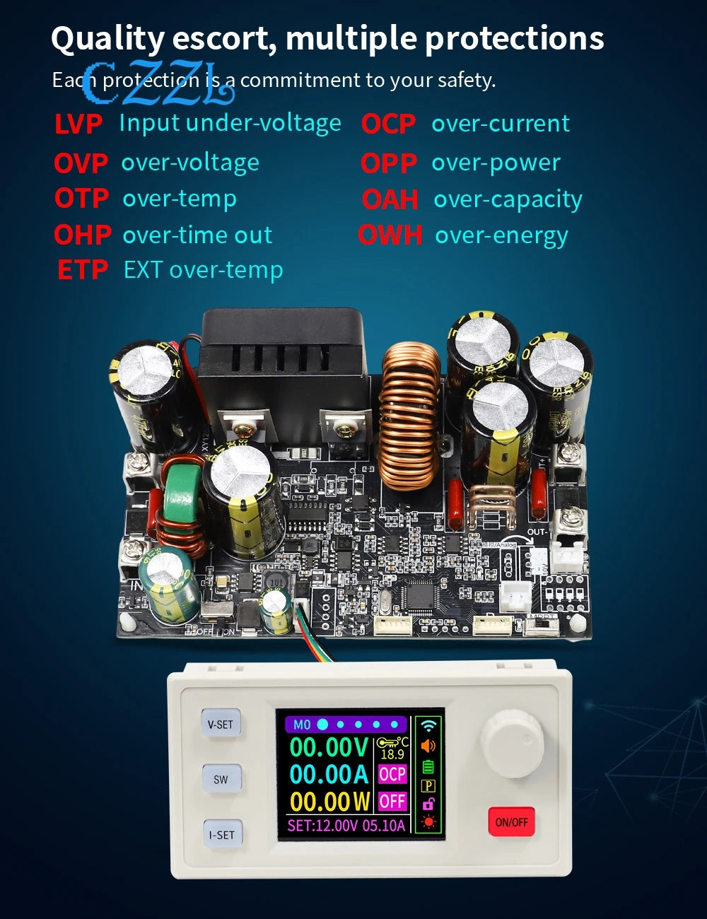 XY12522S CNC DC Adjustable Stabilized Power Supply Constant