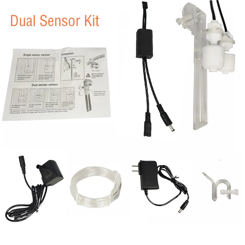 Aquarium Auto ATO Automatic Top Off System Dual Sensor Water Filler water Level Controller Fish Tank Auto Aqua add Water Pump 3