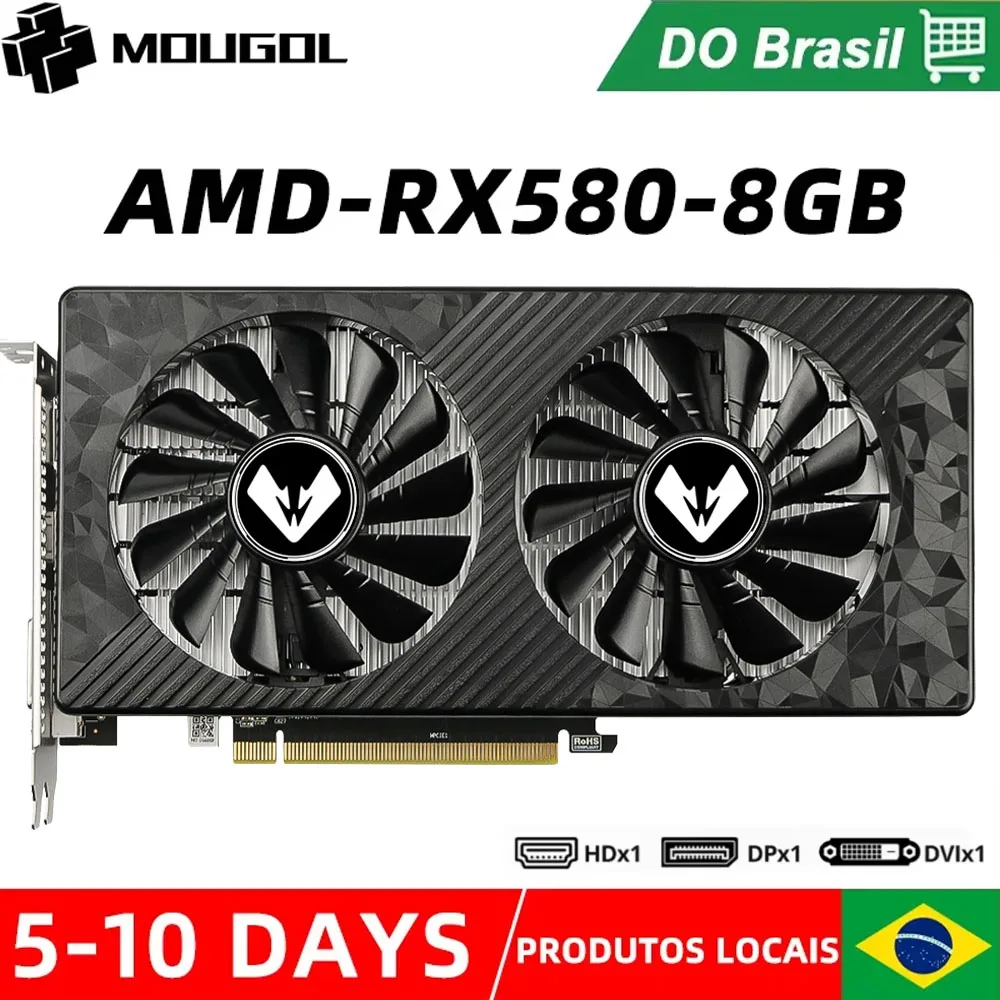 Is the MOUGOL RX580 8GB GPU a Viable Choice for Modern Gaming and Crypto  Mining?