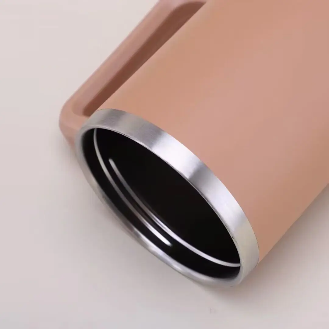 Cafe Insulated Tumbler Straw Stainless Steel Coffee Termos Cup In-Car Vacuum Flasks Portable Water Bottle 40oz Mug With Handle 7 S749abe5e93a84dc29c5898ac7bcc734ai