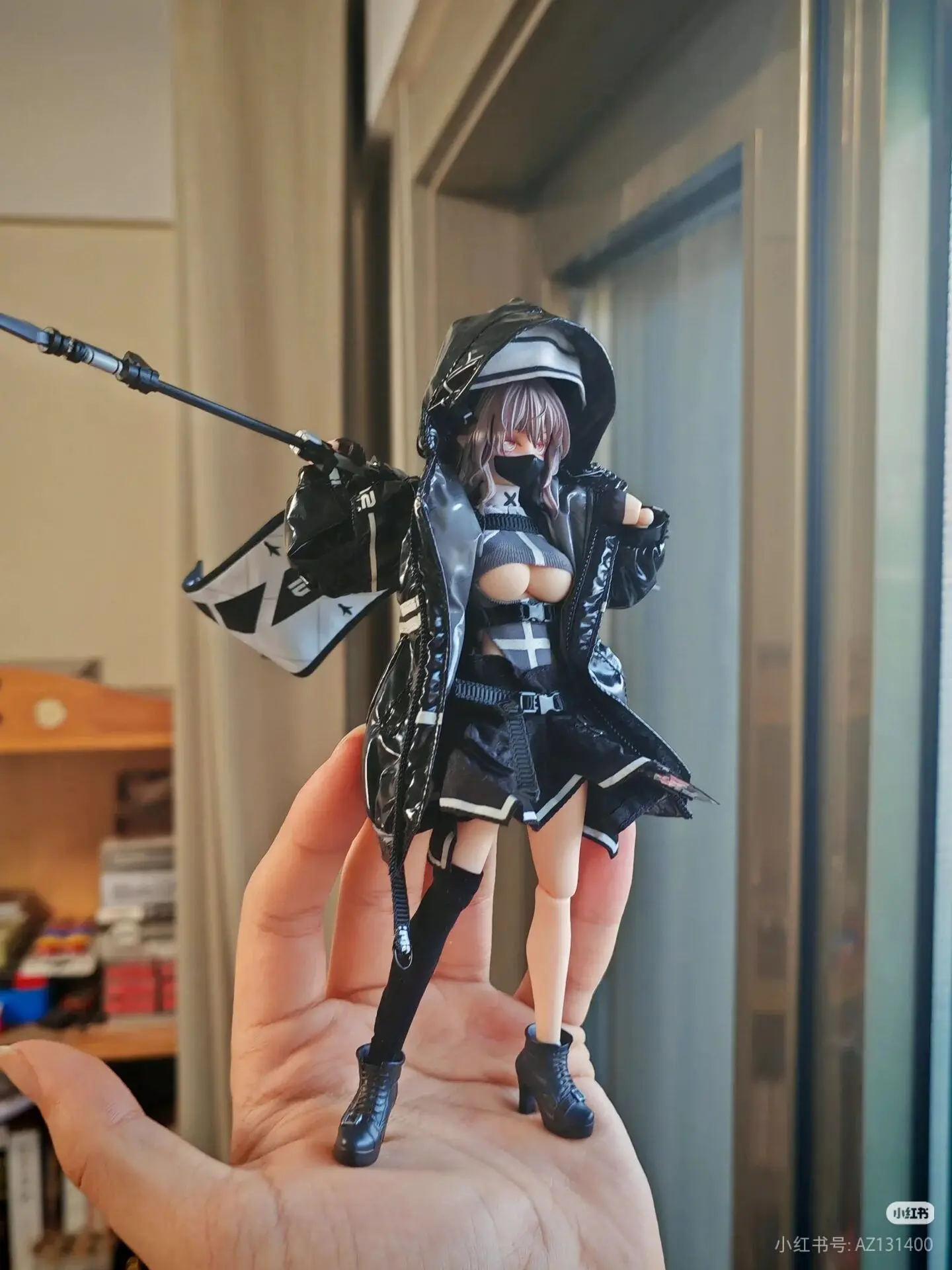 Original HASUKI Pocket Art Succubus Nun Fuede PA009 1/12 Scale