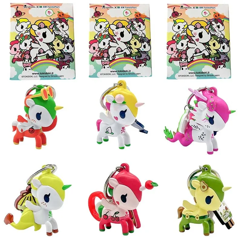 

Original Sanrio Hello Kitty Tokidoki Unicorn Friends Blind Box Toys Mystery Box Keychain Pendant Toy Anime Figure Toys Gift