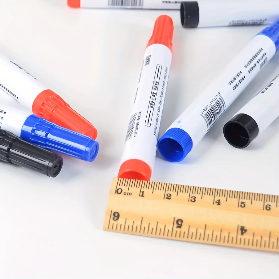 Bunte Whiteboard-Marker, glattes Schreiben, Büromaterial, löschbare Whiteboard-Marker, Whiteboard-Zubehör, Schulzubehör – Detail 4