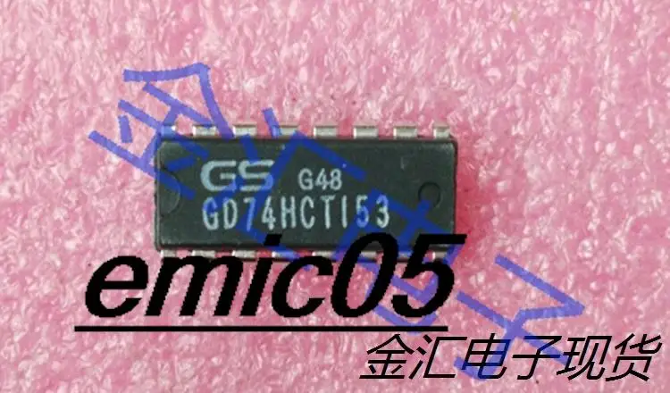 

10pieces Original stock GD74HCT153 16.DIP16