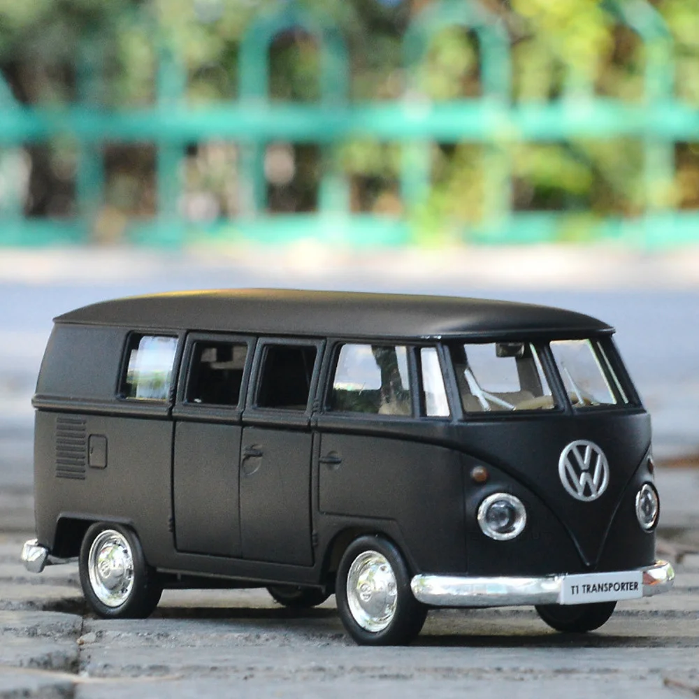 

1/36 литые игрушки из сплава, модели автомобилей Toyota 86 VW T1 Mclaren P1, металлический корпус автомобиля, 2 двери, функция открытия, детские игрушки