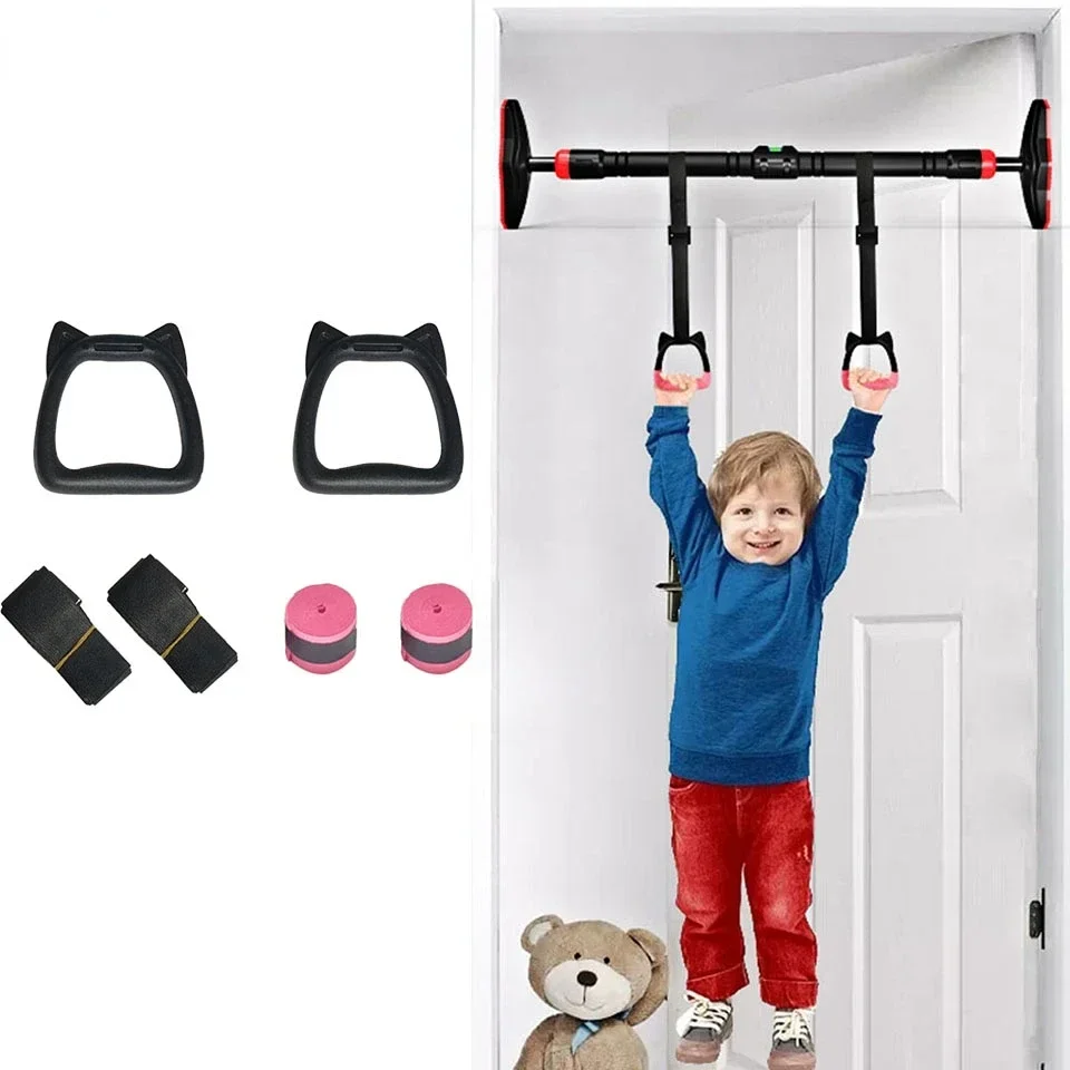 Sling Ring Gymnast Horizontal Bar Pull-ups Children Fitness Horizontal Bar Pull Rings Female Indoor Fitness