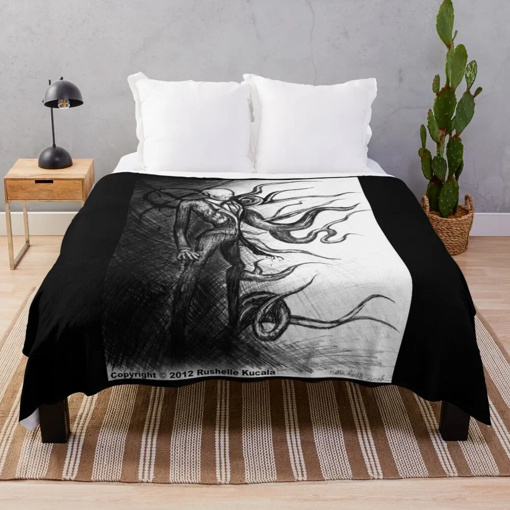 

Slender Man Throw Blanket Baby Hairys Luxury St Blankets