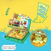 SpongeBobs SquarePants Series Building Block Box Beechburg Assembly PuzzleAnime Cartoon Room Model Assembly Toy  Boy Girl Gifts 4