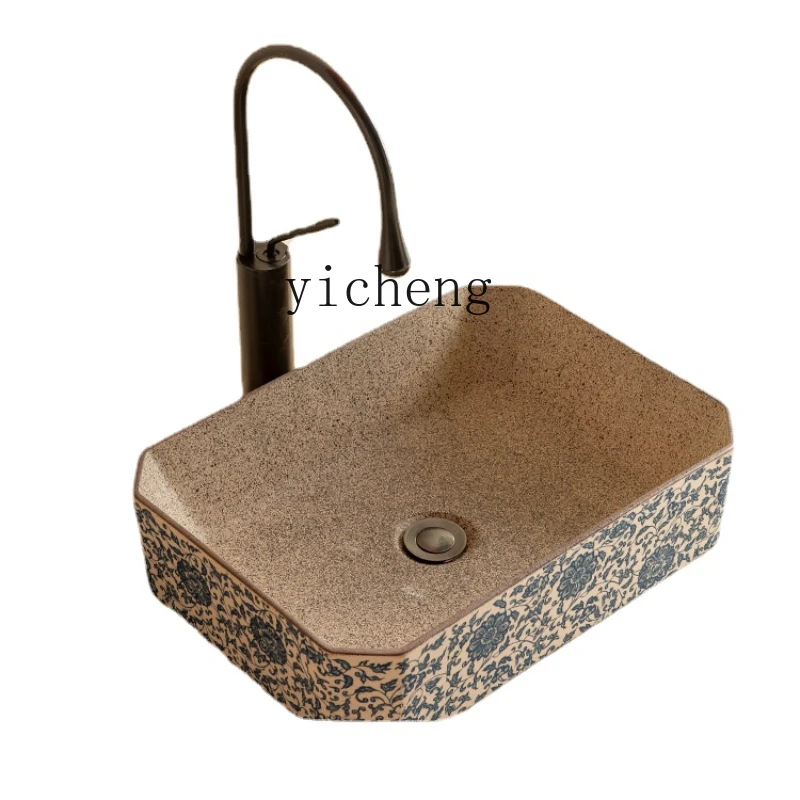 

Xl Balcony Wash Basin Antique Ceramics Bathroom Pool Outdoor Household Basin