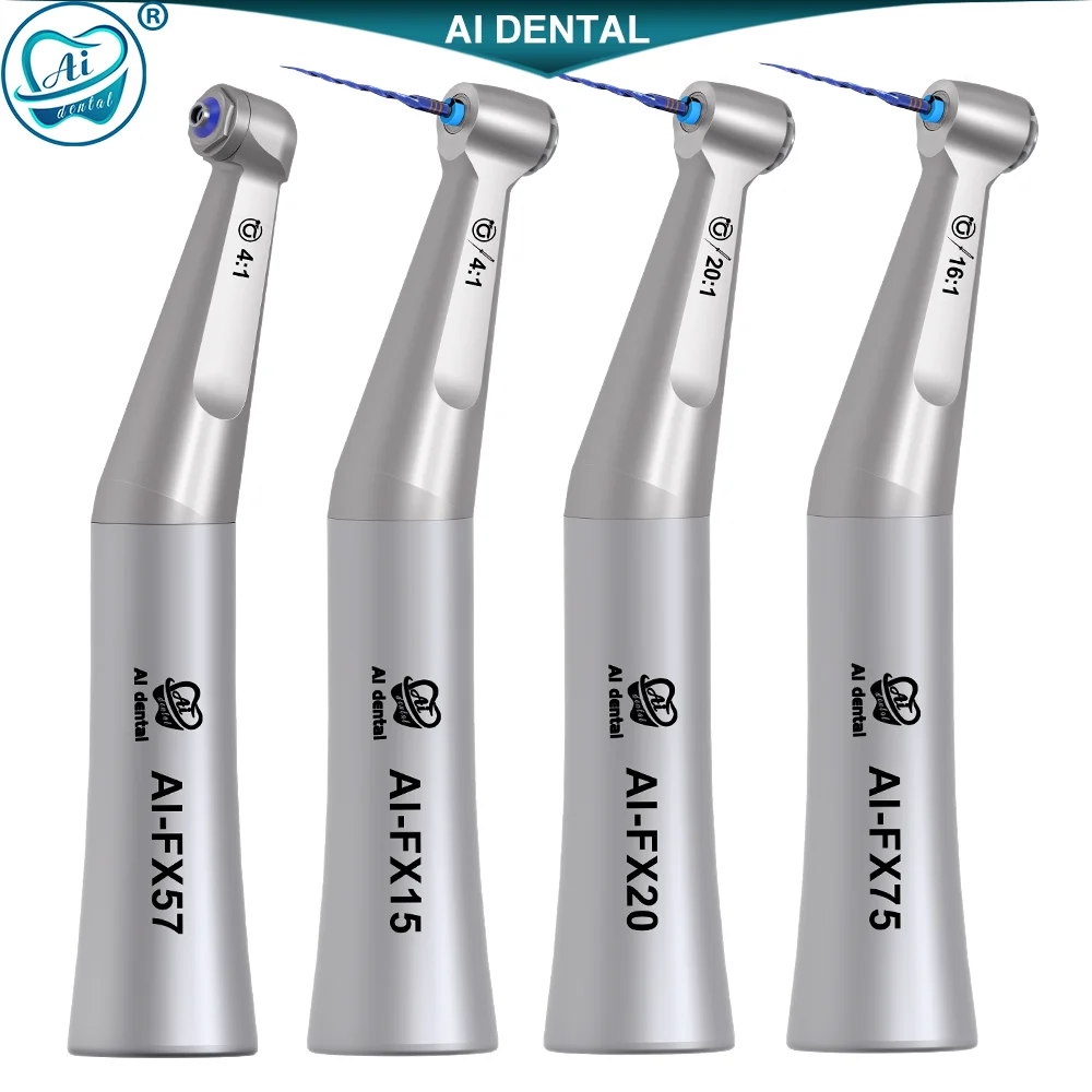 

FX Series Dental General Applications Handpiece 4:1 Prophylaxis 16:1 Endodontic 20:1 Reduction Surgery Contra Angle Non-LED