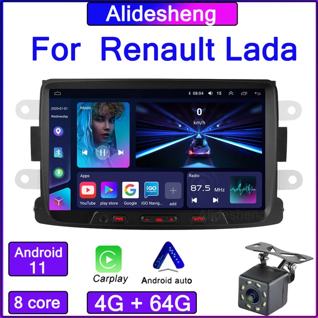 2 din Android 11 Car Multimedia Player Radio For Renault Dacia