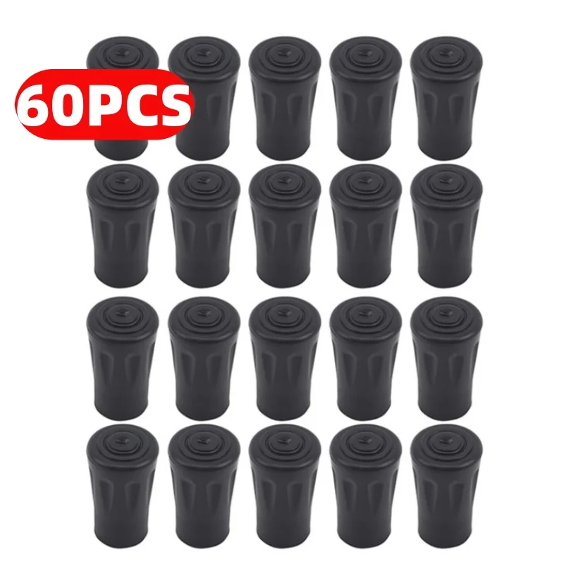 20-Pack Trekking Pole Rubber Protector Caps
