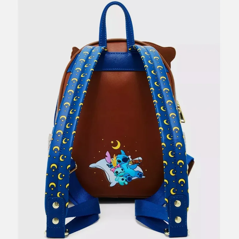جديد Loungefly ديزني ليلو/ستيتش حقيبة ظهر صغيرة للأطفال حقيبة المدرسة الابتدائية فتاة لطيف حقيبة كتف حقيبة الترفيه في الهواء الطلق