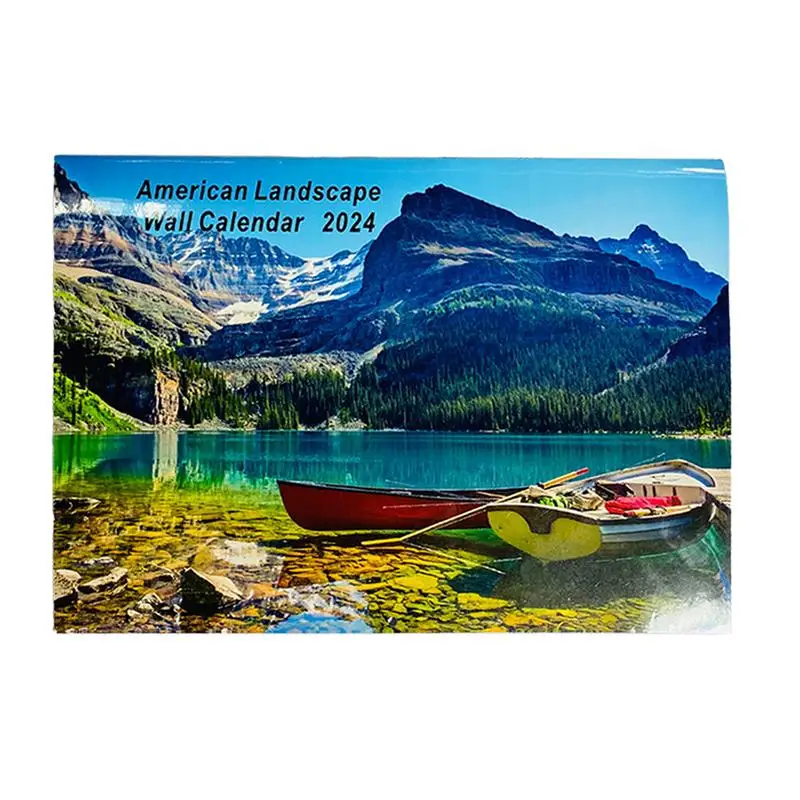 

Landscapes Wall Calendar Monthly Nature Landscapes Travel Wall Calendar Nature Photography Collection Monthly Calendar For Study