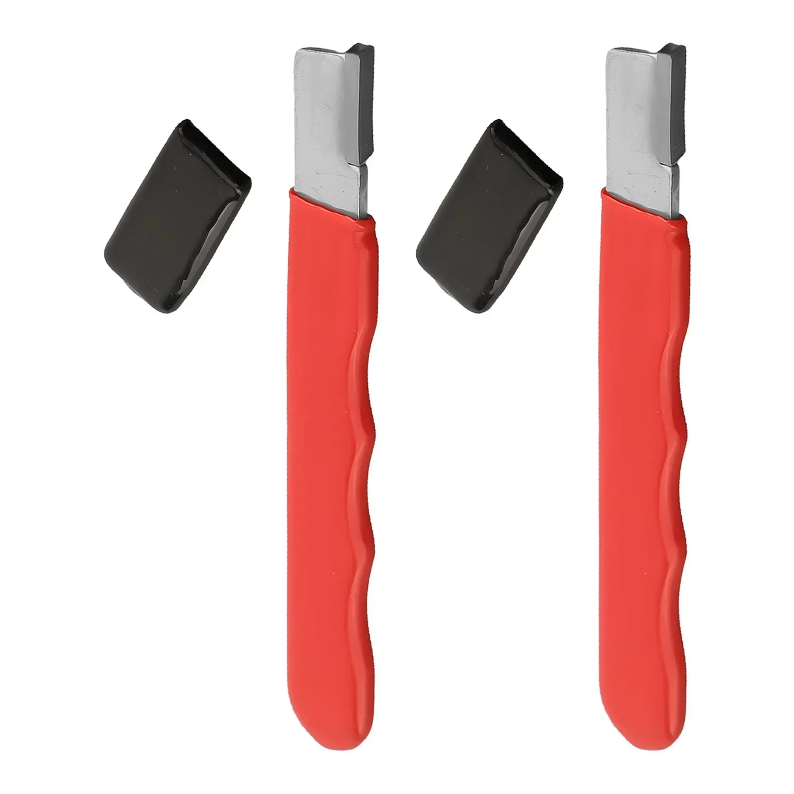 Sharpening Stone Scissors Sharpener 2pcs Blade Grinding For Pruning Scissors Hand Tools Handheld Metal Portable