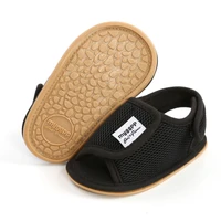 Sandals for baby Kids Girls Boys Fashion Simple sandals Soft Rubber Sole Infant Toddler Anti-Slip Newborn baby shoes 0-18M 3