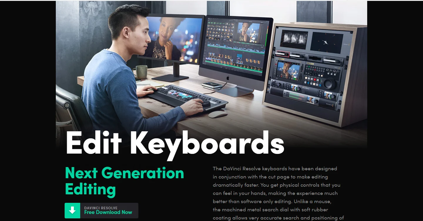 Davinci resolve speed editor. Davinci resolve speed editor