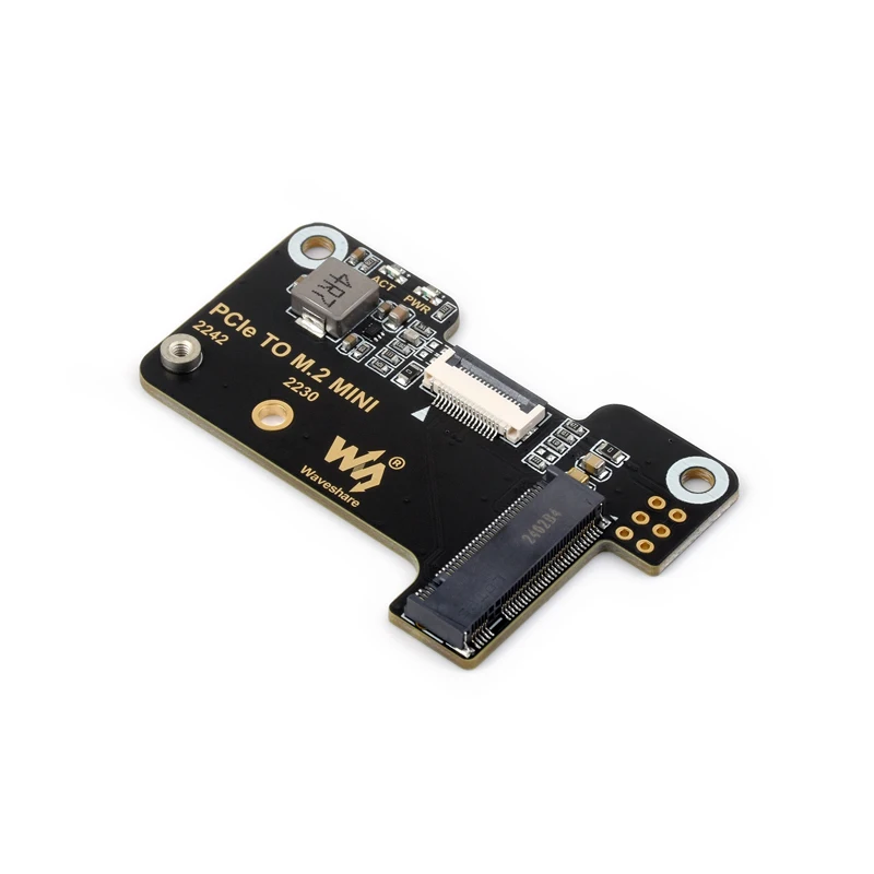 라즈베리 Pi5 PCIe to M.2 NVMe SSD 미니 고속 16 핀 링크, 2230/2242 지지대, Gen2 및 Gen3 호환
