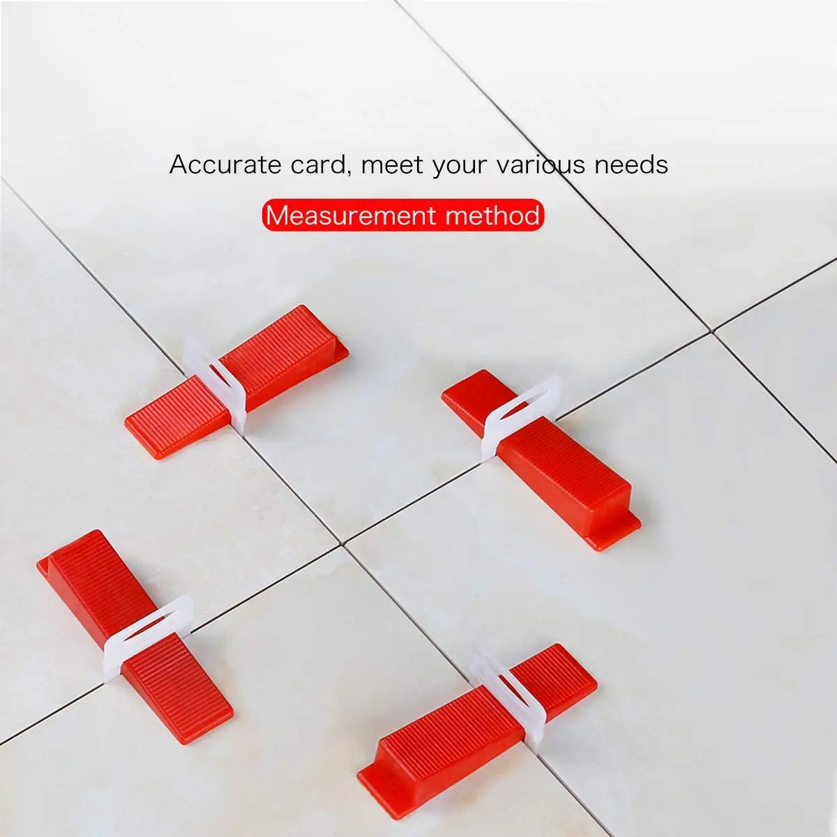Tile Spacers Tile Leveling Clips Tile Leveling Tools 501Pcs Tile Leveling System Kit 1/1.5/2/2.5/3MM Tiles Leveling Tools 400Pcs Tile leveler Spacers Clip + 100Pcs Wedges + 1Plier
