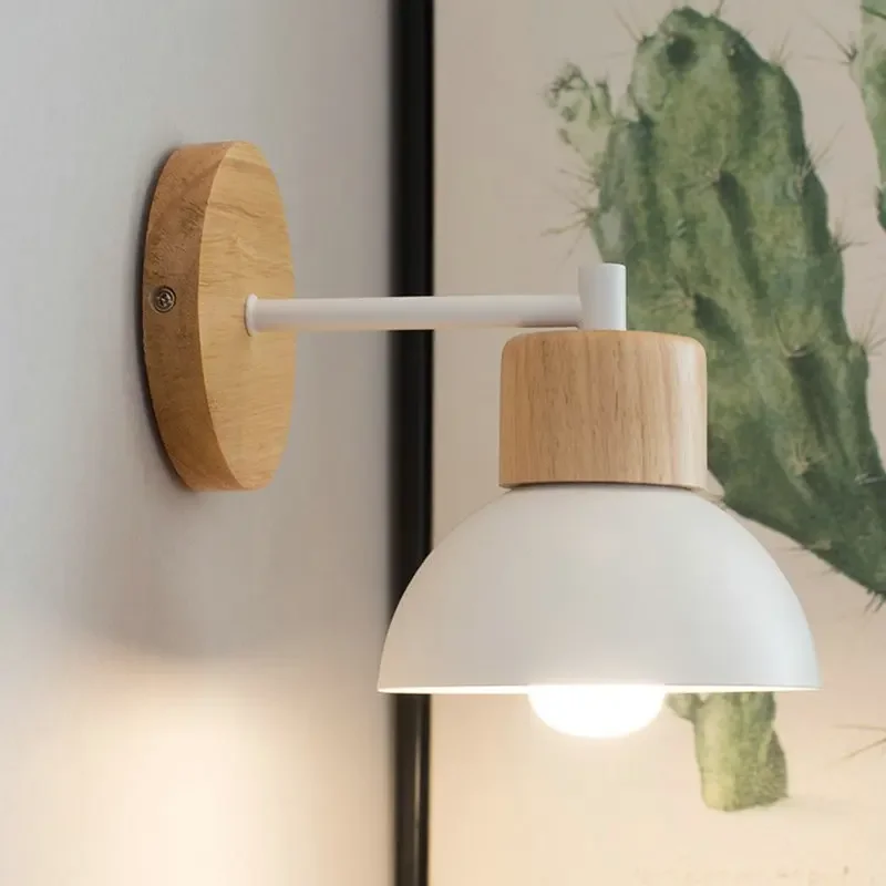 Modern LED Wall Lamp Wood Creative Lighting Fixture Guest Room Balcony Staircase Sconce Bedroom Bedside Bird Nordic Decor Light led wall lamp wall sconces light wall lamp